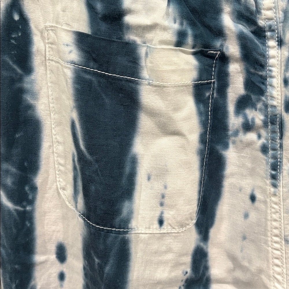 Juicy Couture Blue and White Tie-Dye Pants - Picture 8 of 8